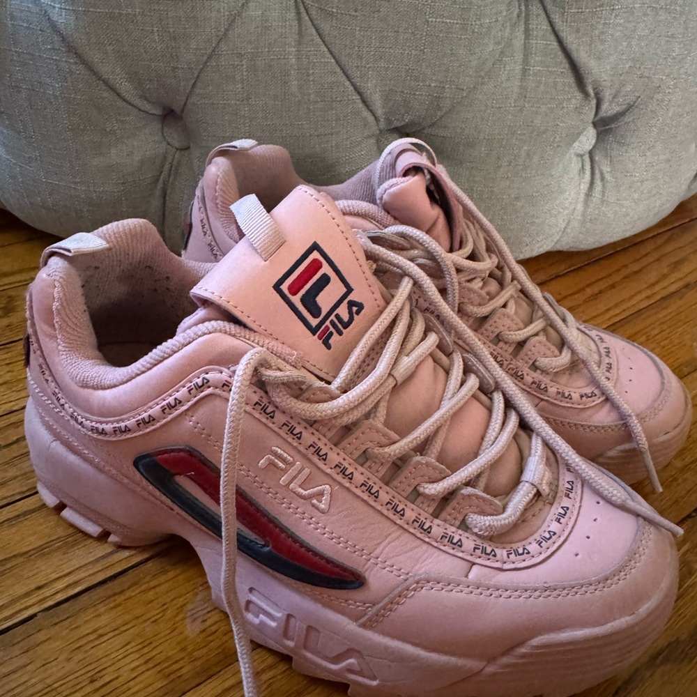 Fila Blush Pink Athletic Shoes View 6